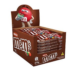 Confeito M&Ms de Chocolate ao Leite - Display com 810G