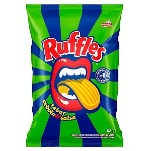 Batata Ruffles Cebola e Salsa - Pacote com 68G
