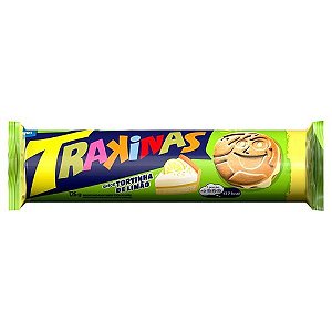 Biscoito Recheado Trakinas Sabor Tortinha de Limão 126G
