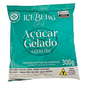 Açúcar Gelado Iceberg - Pacote com 300G