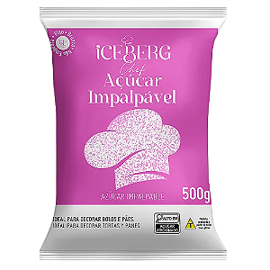 Açúcar Impalpável Iceberg - Pacote com 500G
