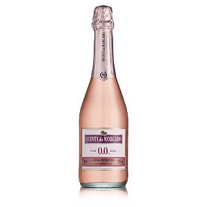 Espumante Quinta do Morgado Pink Moscato Zero Álcool - Garrafa com 660ML