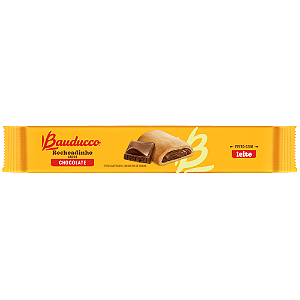 Biscoito Recheadinho Bauducco Sabor Chocolate - Pacote com 104G