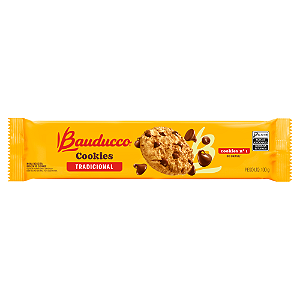 Cookie Tradicional Bauducco - Pacote com 100G