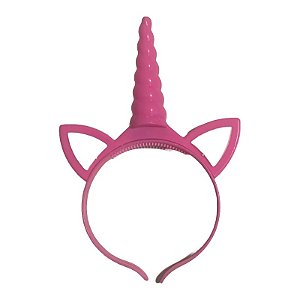 Tiara Unicórnio Rosa