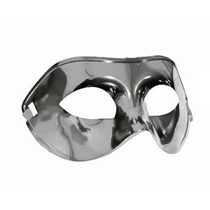Máscara Metalizada Prata