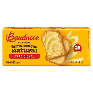 Torrada Tradicional Bauducco - Pacote com 142G