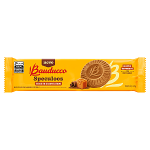 Biscoito Caramelizado Speculoos Bauducco - Pacote com 84G