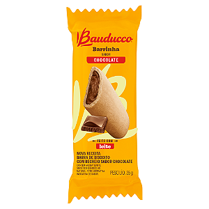 Recheadinho Sabor Chocolate Bauducco - Pacote com 25G