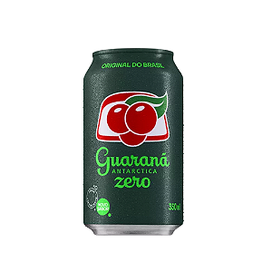 Refrigerante Guaraná Antarctica Zero - Lata com 350ML