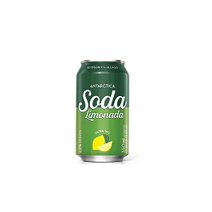 Refrigerante Antarctica Soda Limonada - Lata com 350ML