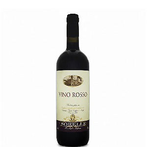 Vinho Vino Rosso Seco Cantina Sorelli - Garrafa com 750ML