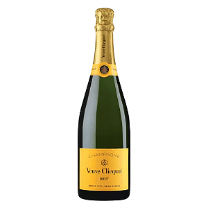 Champagne Veuve Clicquot Brut Yellow Label - Garrafa com 750ML