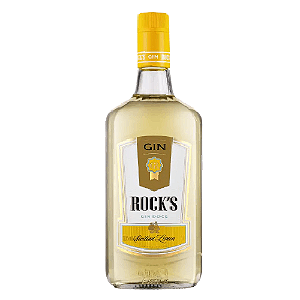 Gin Rock's Sicilian Lemon - Garrafa com 1L