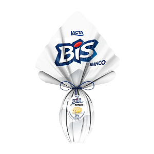 Ovo de Páscoa Lacta Bis Branco 234G