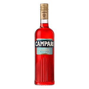 Aperitivo Bitter Campari Milano - Garrafa com 998ML