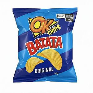 Batata Frita Original Ok - Pacote com 16G