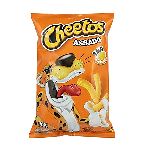 Salgadinho Cheetos Onda Sabor Requeijão - Pacote com 143G