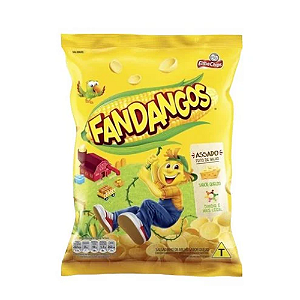 Salgadinho Fandangos Sabor Queijo - Pacote com 37G