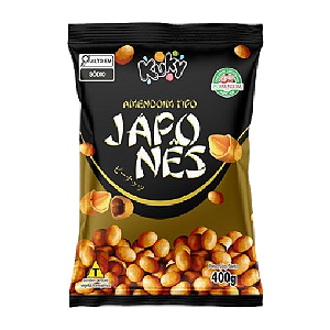 Amendoim Kuky Tipo Japonês - Pacote com 400G