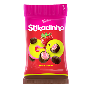 Chocolate Stikadinho Go - Embalagem com 40G