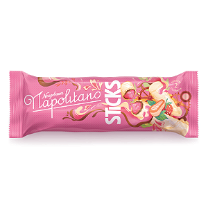 Chocolate Stiks Napolitano - Embalagem com 32G