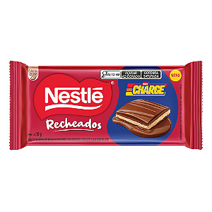 Chocolate Nestlé Recheado Charge - Embalagem com 90G