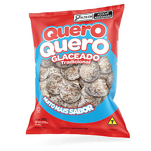 Biscoito Quero Quero Glaceado Tradicional - Embalagem com 300G