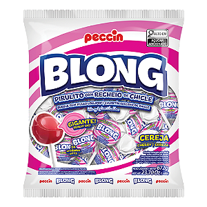 Pirulito Blong Sabor Cereja - Pacote com 672G