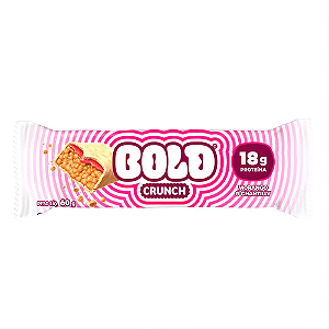 Barra Bold Crunch Morango & Chantilly - Embalagem com 60G