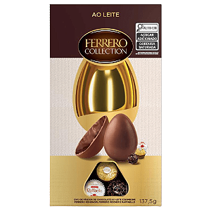 Ovo de Páscoa Ferrero Collection ao Leite Box 137,5G
