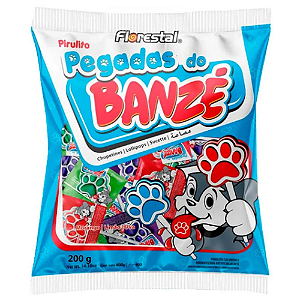 Pirulito Pegadas Do Banzé Florestal - Pacote com 200G