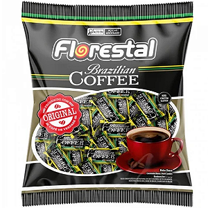 Bala Dura Florestal Brazilian Coffee - Embalagem com 500G