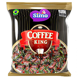 Bala Dura Simo Coffe King - Embalagem com 500G