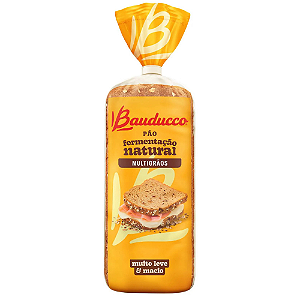 Pão de Forma Multigrãos Bauducco - Pacote com 390G