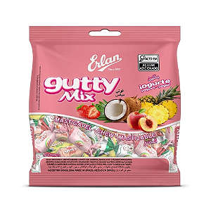 Bala Mastigável Erlan Gutty Mix - Embalagem com 400G