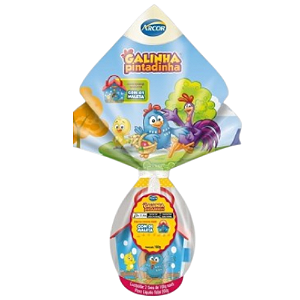 Ovo de Páscoa Arcor Galinha Pintadinha 100g