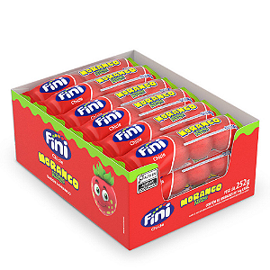 Chiclete Fini Sabor Morango - Embalagem com 252G