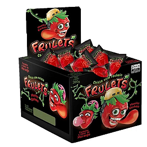 Chiclete Frulet´s Morango - Embalagem com 280G