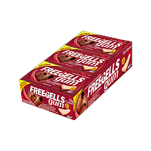 Chiclete Freegells Gum Sabor Canela - Embalagem com 120G