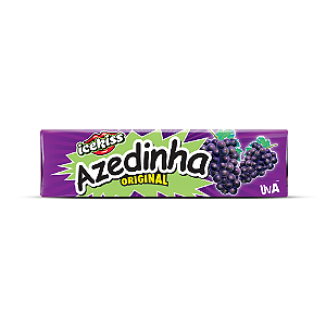 Drops Icekiss Azedinha Sabor Uva - Embalagem com 29G