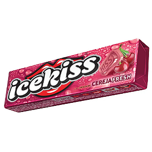 Drops Icekiss Sabor Cereja Fresh - Embalagem com 29G