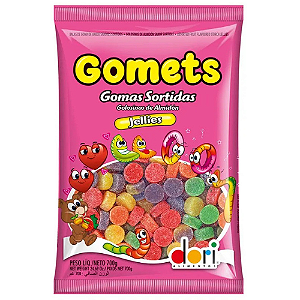 Gomas Americanas Gomets Sortidas - Embalagem com 700G