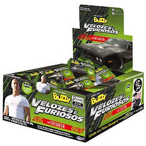 Chiclete Buzzy Velozes e Furiosos Sabor Hortelã - Embalagem com 360G