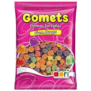 Bala de Goma Dori Gomets Sortida - Embalagem com 700G