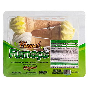 Sorvete Seco Clamel Fumaça - Embalagem com 100G