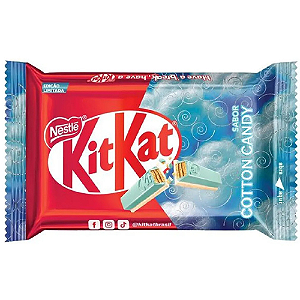 Chocolate KitKat Sabor Algodão Doce - Embalagem com 41,5G