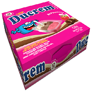 Creme Ducrem Sabor Napolitano - Embalagem com 120G