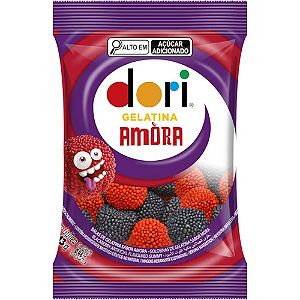 Bala Gelatina Dori Amora - Embalagem com 13G