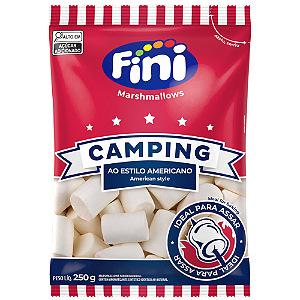 Marshmallow Fini Camping Para Assar - Embalagem com 250G